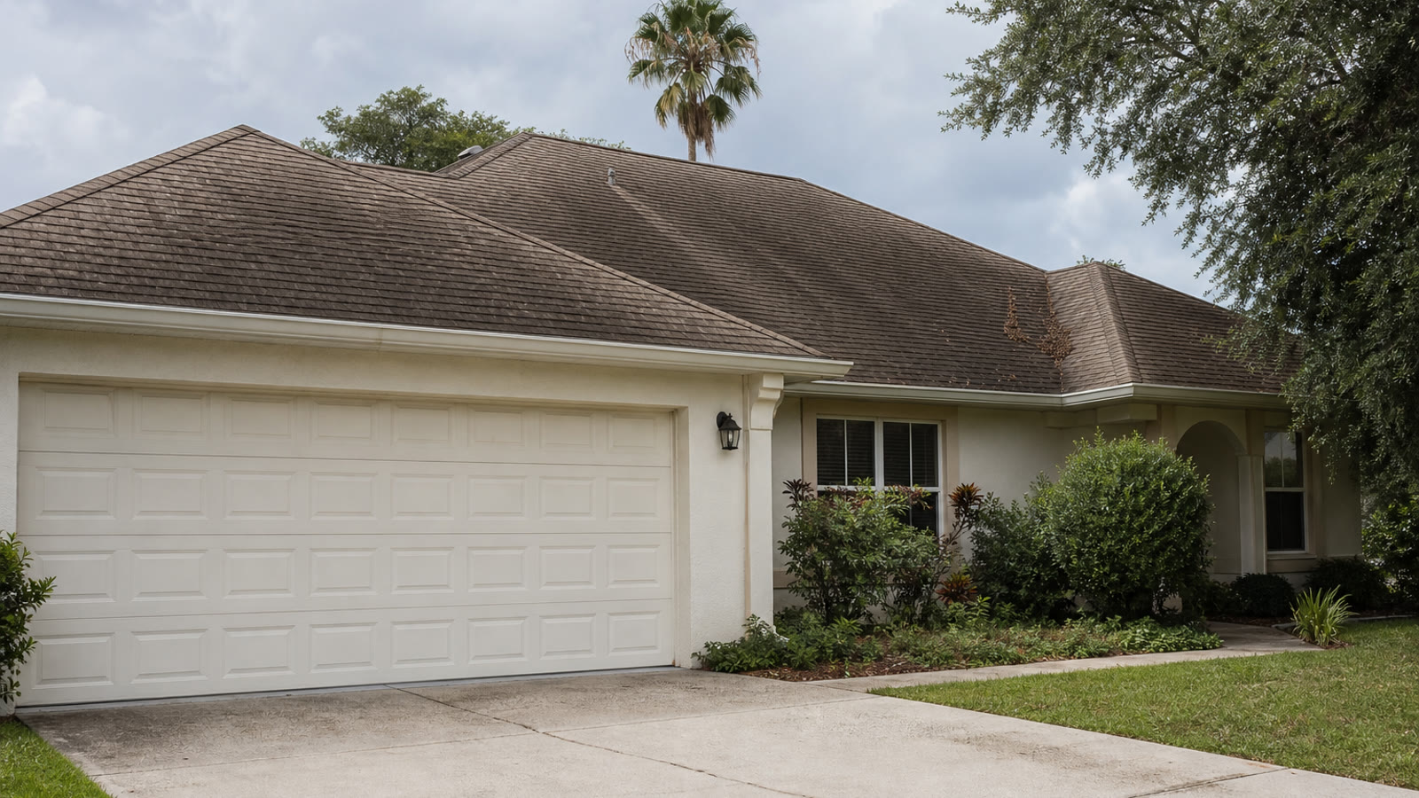 Orlando Roof Cleaning closeup around Orlando property